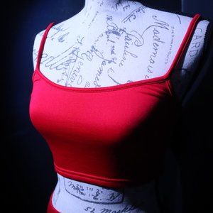 Two Piece Outfit Cami Crop Top Bodycon